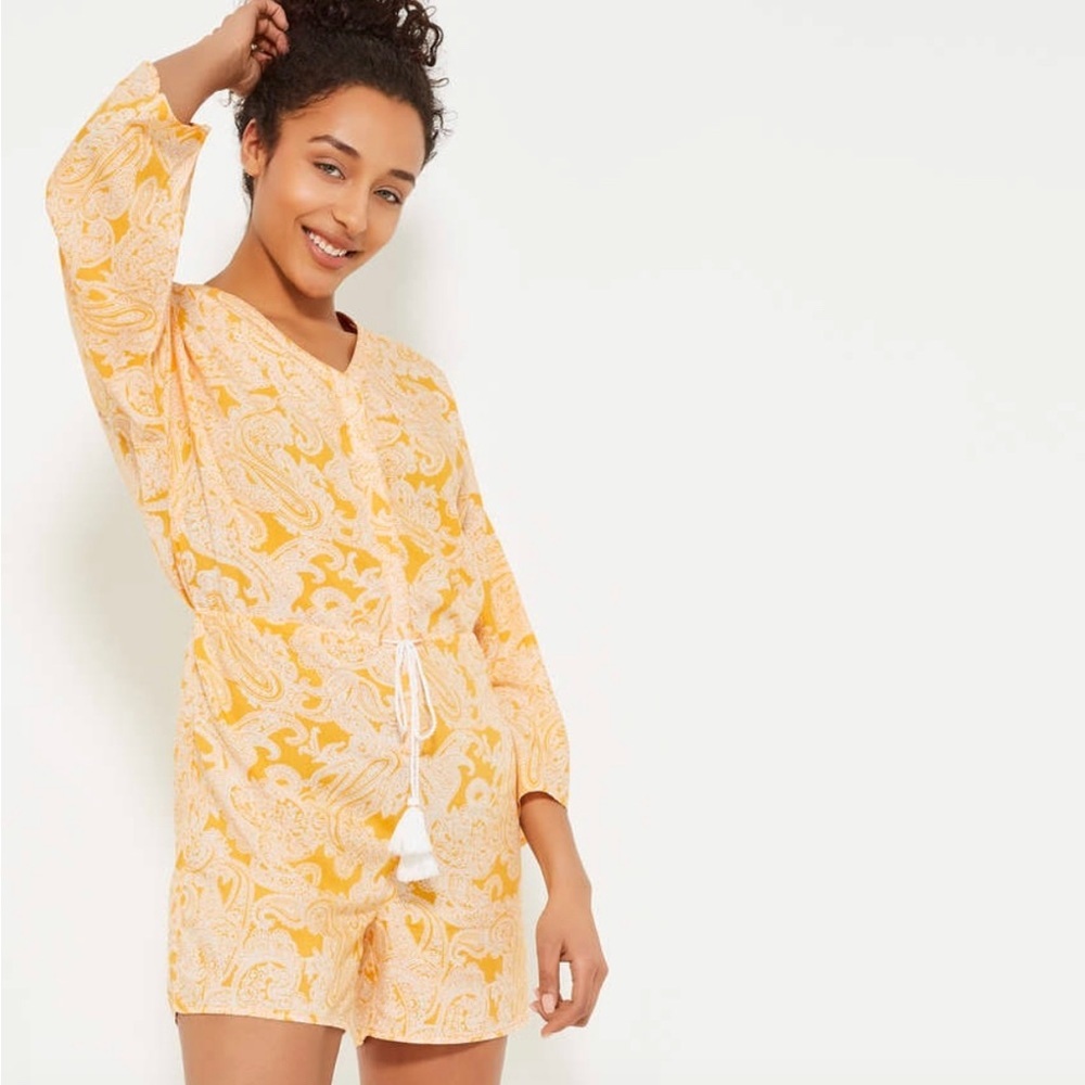 Joe Fresh Drawstring romper brand new